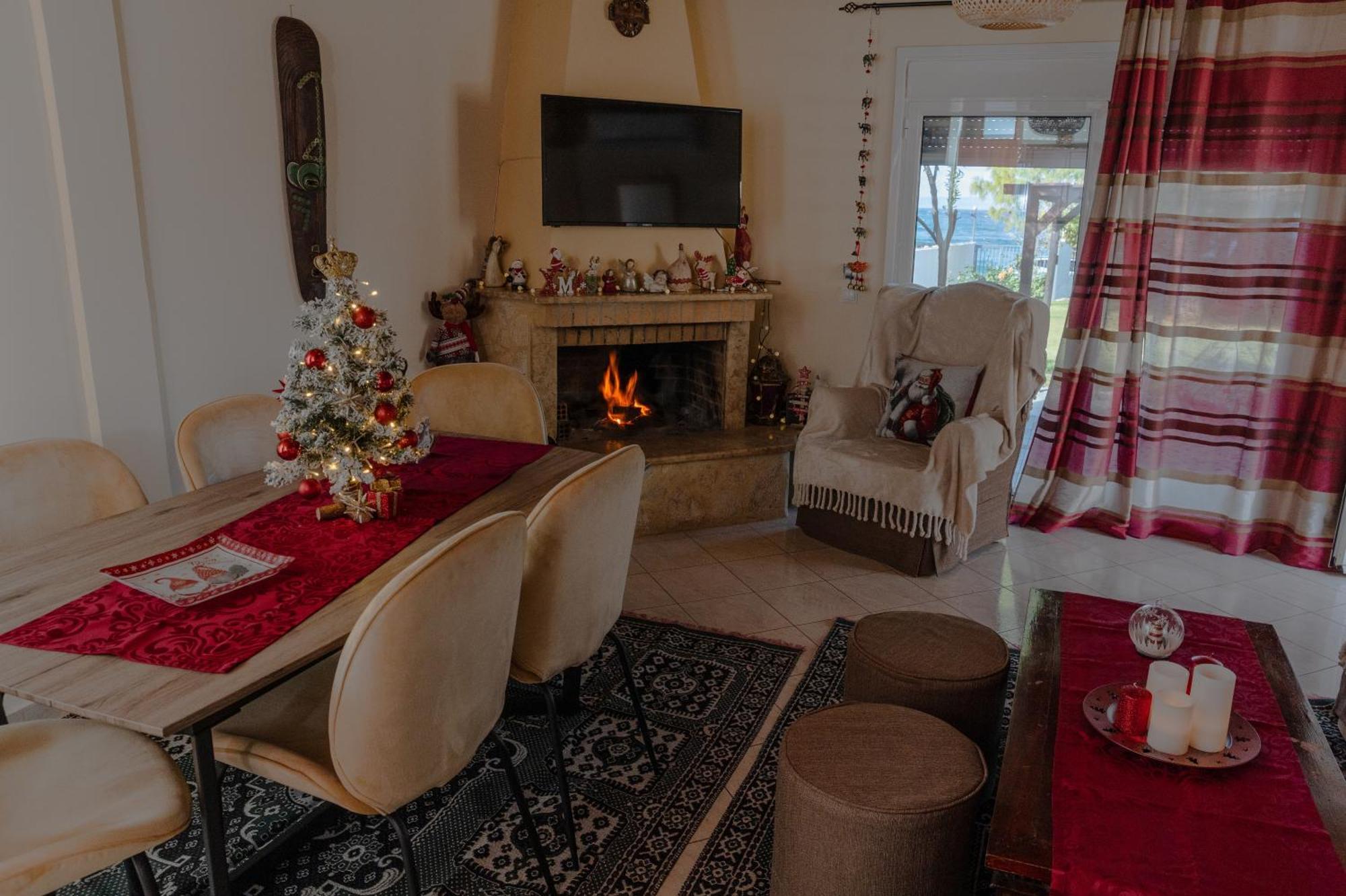 הוילה Chalkís Rosalena'S House מראה חיצוני תמונה